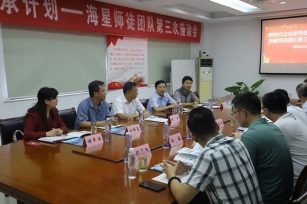 江蘇省工商聯(lián)調研丹陽企業(yè)家?guī)熗絺鞒杏媱澩七M情況